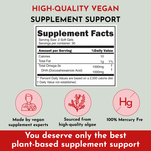 supplemental facts vegan high quality